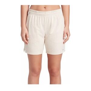 DSG Women's Mid-Rise Performance 7" Athletic Shorts‎ Sand Tan Large NWT